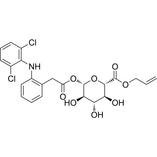 Diclofenac acyl-β-D-glucuronide allyl ester 698358-10-0